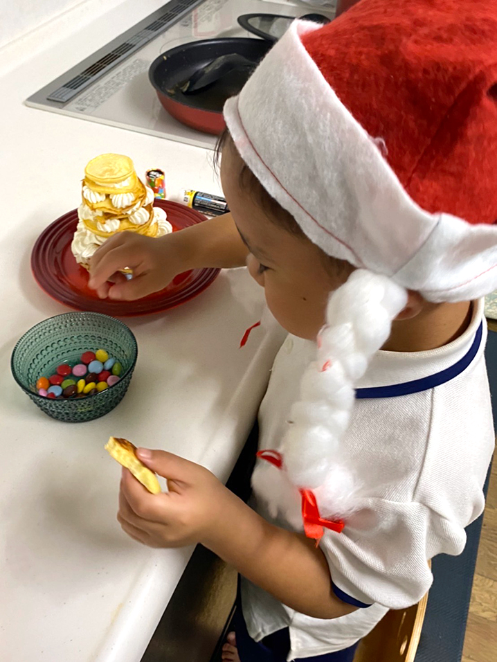 クリスマスのお菓子づくり